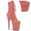 Pleaser - FLAMINGO1045VEL Plattformstiefel, Poledance Schuhe - Rosa Product image
